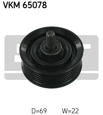 VKM 65078 SKF Обводний ролик1